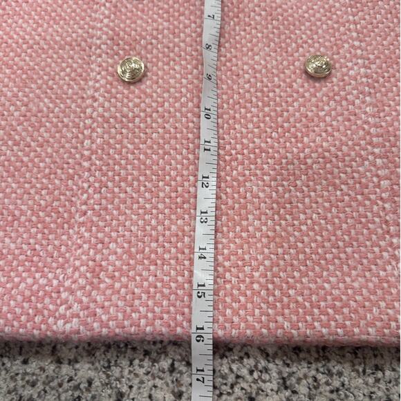 Maje Tweed Pink Cream Mini Skirt Size 10 (40) - Picture 8 of 10